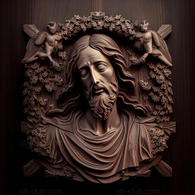 3D model st jesus (STL)